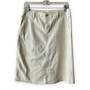 GAP Women's Cream A-Line Skirt